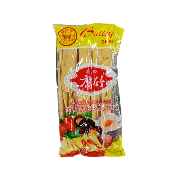 蝴蝶牌圆枝腐竹 BEANCURD STICK DRIED(butterfly)1x200g  FuZ
