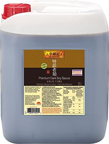 【李锦记老抽】
  LKK Premium Dark Soy Sauce 
【8LT/箱】【2桶/箱】LaoC
