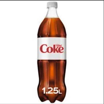 减肥大可乐 Soft drink -DALE COCA/12X1.25LT  KeL