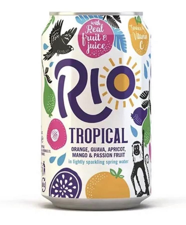 【Rio热带水果罐头】 Rio Tropical Cans 24x330g/Can shuiggt