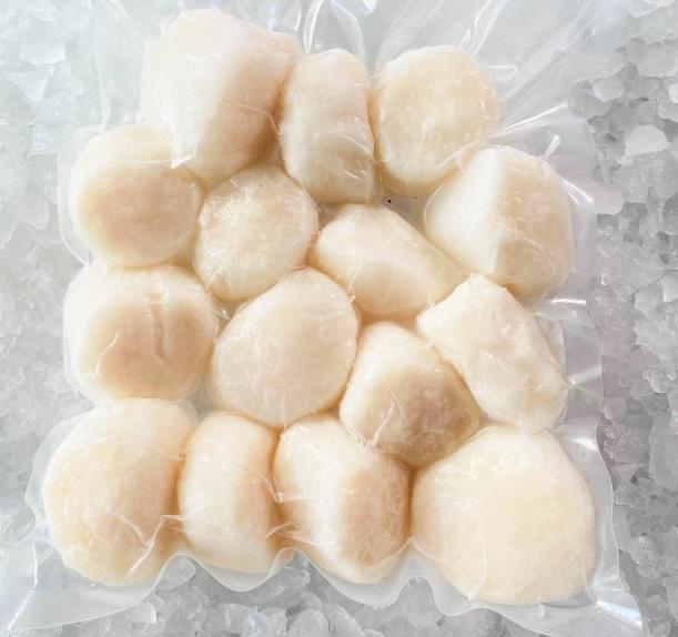 【冰冻带子肉】
10/20 GLAZED SCALLOPS(700G) 
1KG/包【10包/箱】DaiZ