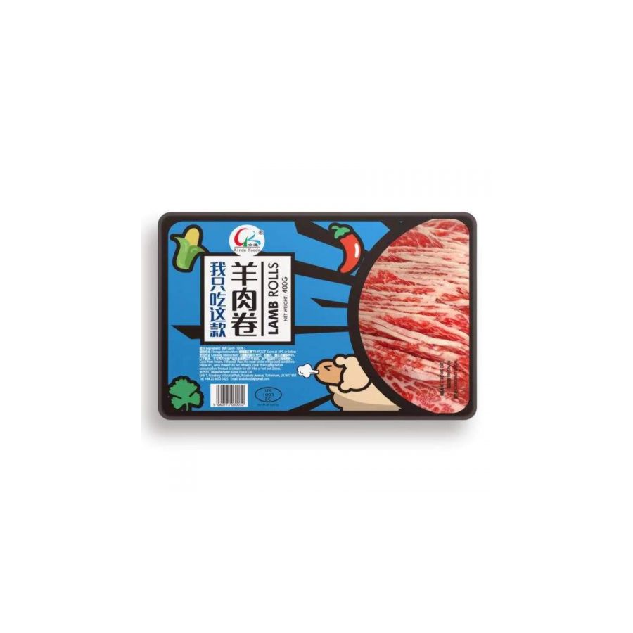 金达羊肉卷 LAMB SLICES HOPOT
400G/盒【18盒/箱】yangrj