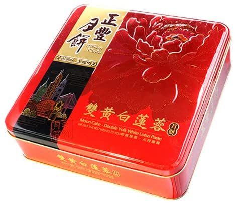 单合正豐双黄白莲蓉 ZF Mooncake- Yolk White Lotus Paste8x720g YueB