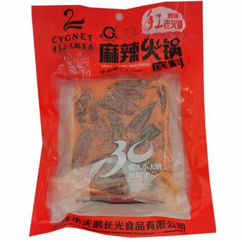 【小天鹅麻辣火锅底料】ALL SWAN SPICY HOTPOT SEASONING
【400G/包 20包/箱】  HuoGL