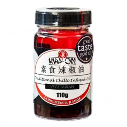 素食辣椒油 12x110g vegetarian chilli oil （wayon）lajiaoyou lajy