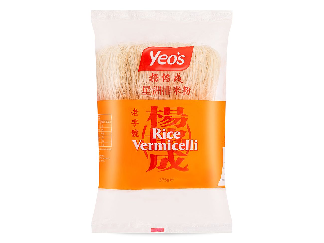 杨协成米粉 YEOS RICE VERMICALLI 25X375G (25 GOR 20) MiF
