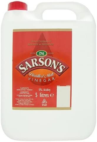 单筒沙尘白醋 Malt White Vinegar ( Sarson) 1x5L BaiC