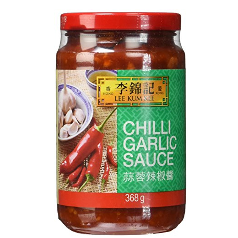 李锦记蒜蓉辣椒酱 LKK CHILLI GARLIC SAUCE 【368G/瓶】【12瓶/箱】 LaJJ