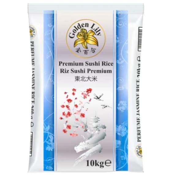 【金百合寿司米】GOLDEN LILY SUSHI RICE【10kg】DaM ShouSM